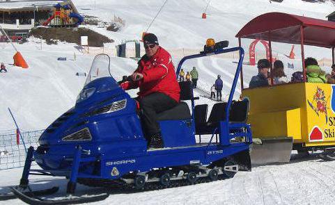 alpský sherpa snežný skúter 