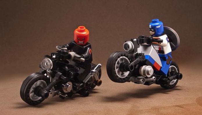 Ako vyrobiť motocykel z Lego