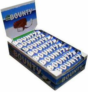 bounty čokoláda