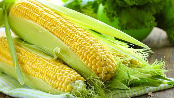 Aké vitamíny sú varené v kukurici?