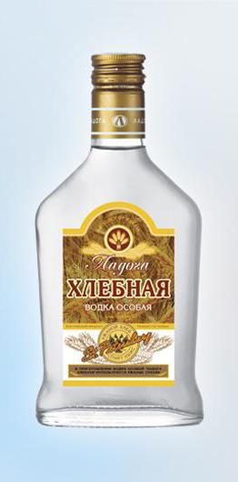 vodka "Ladoga" chlieb