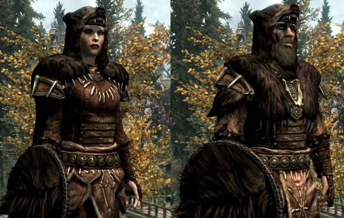 skyrim móda pre brnenie