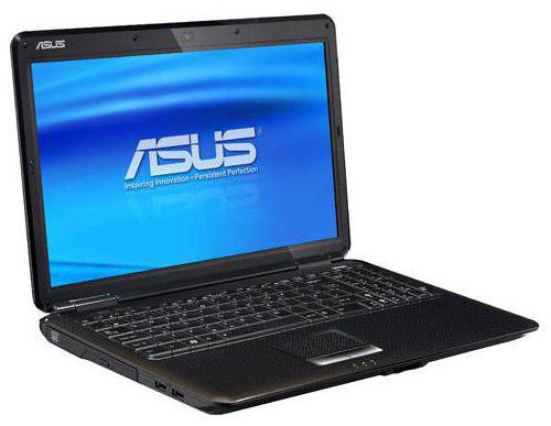 Asus K50C notebook: špecifikácie