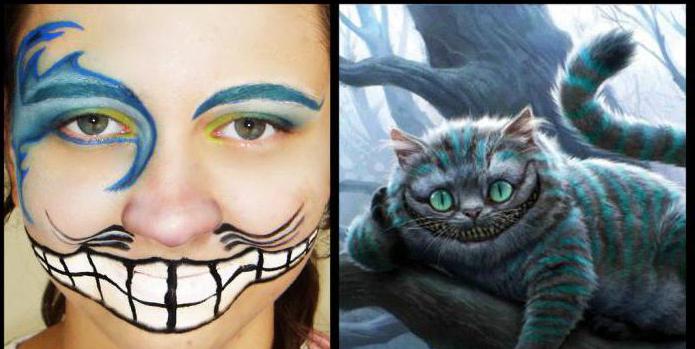 cheshire cat makeup