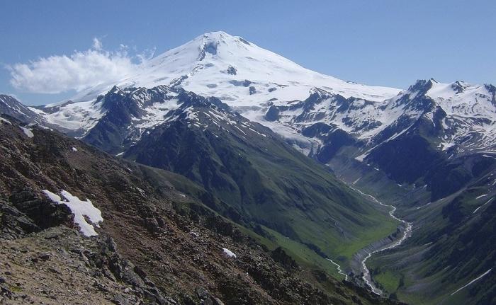 Elbrus - najvyššia hora v Rusku