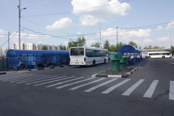 Plán mestskej autobusovej stanice