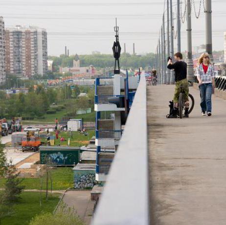 Brateevský most v Moskve: fotografie, poloha