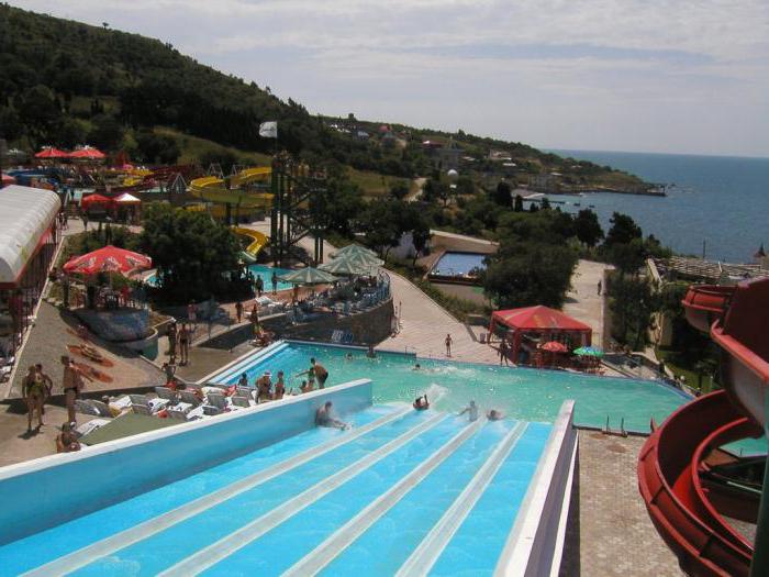 Aquapark v Yalta Blue Bay recenzie