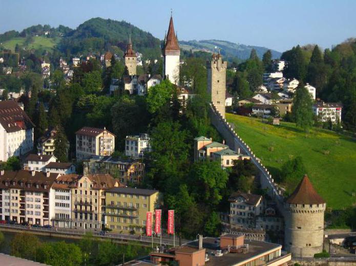 Mesto Lucerne: recenzie, fotografie hotela