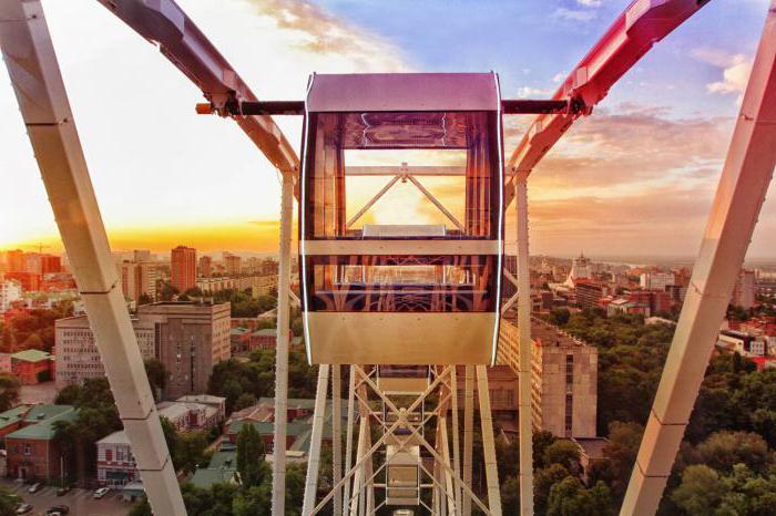 Ferris Wheel v Rostove v Revolution Park 