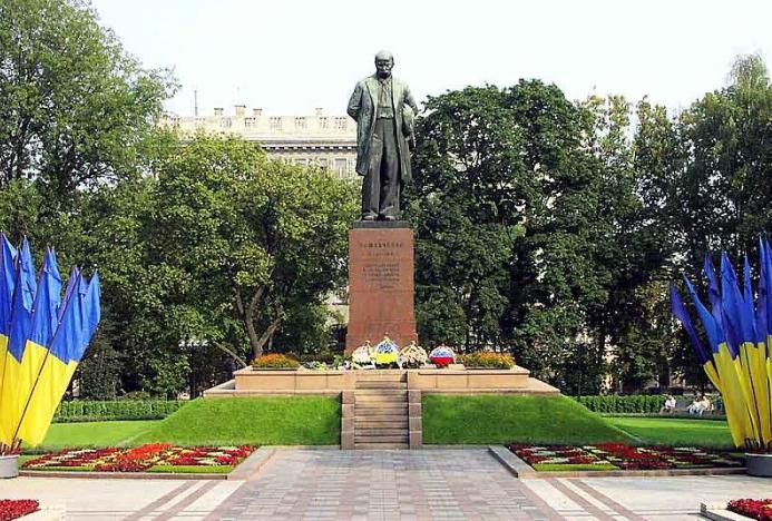 Parky v Kyjeve. Park priateľstva národov, Kyjev. Ševčenko Park, Kyjev